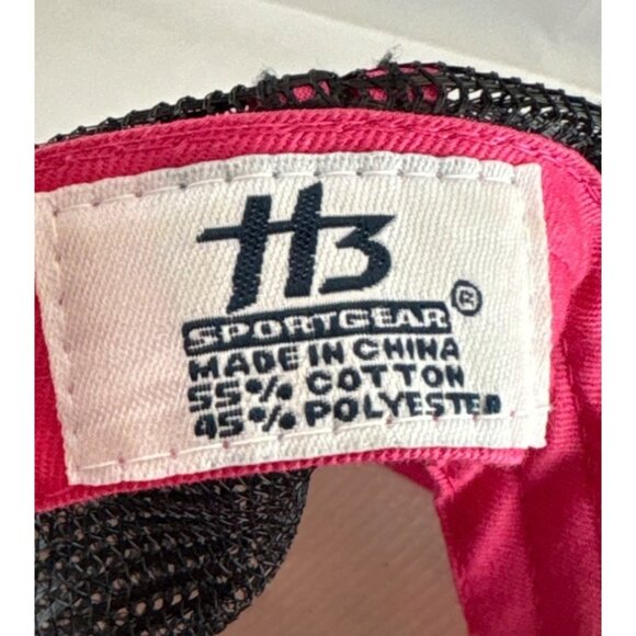 Cabo Wabo Pink Mesh Trucker Hat With Embroidered Logo & Adjustable Snapback - Picture 7 of 7